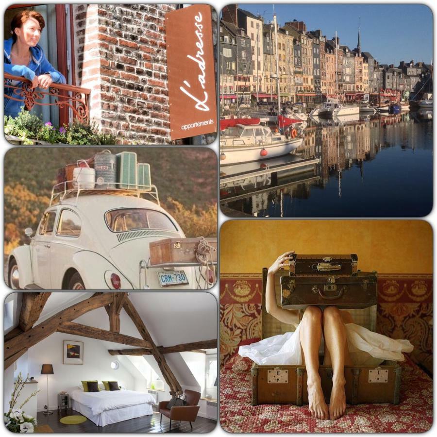 L'Adresse Honfleur Appartamento Esterno foto
