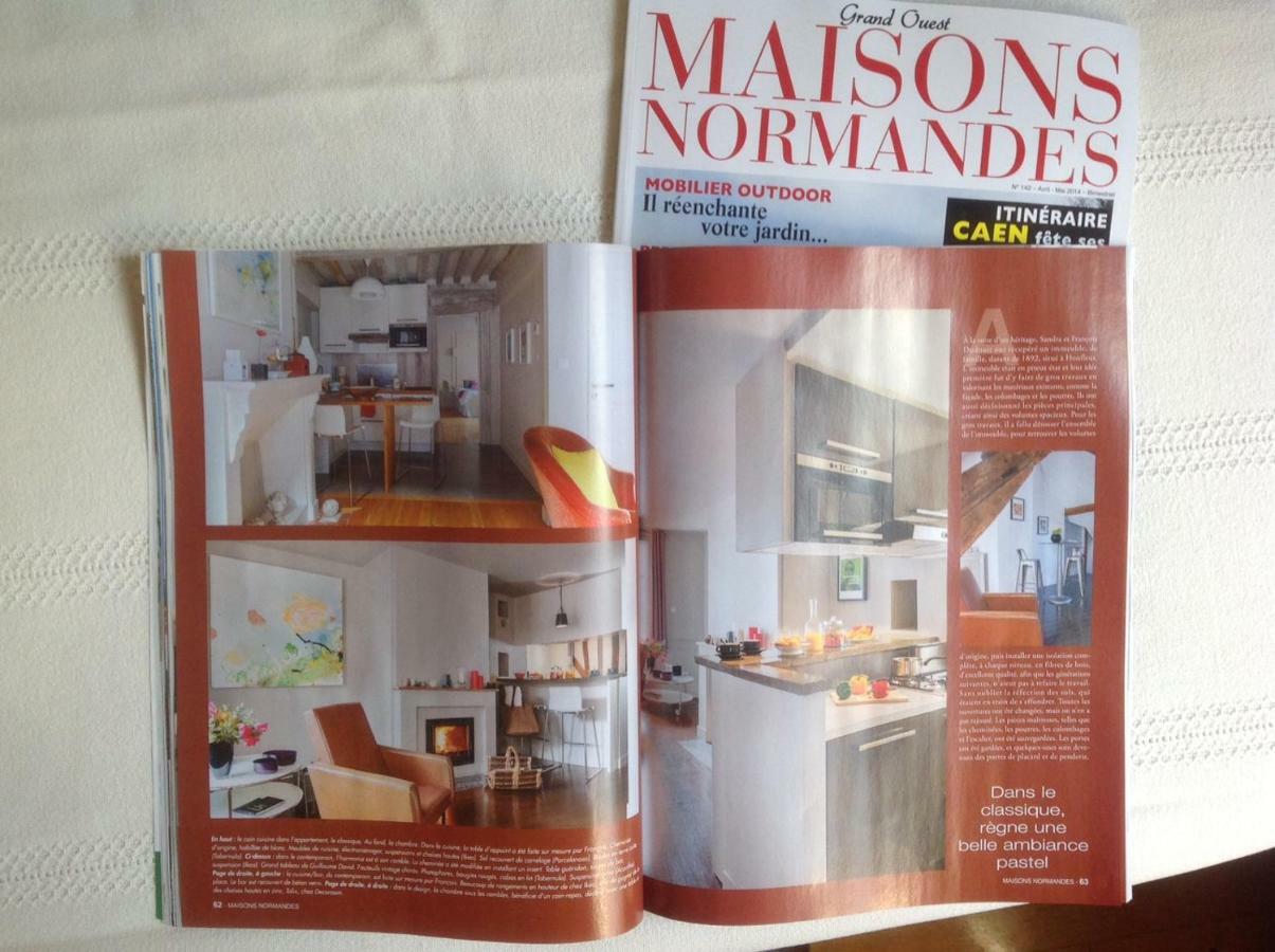 L'Adresse Honfleur Appartamento Esterno foto